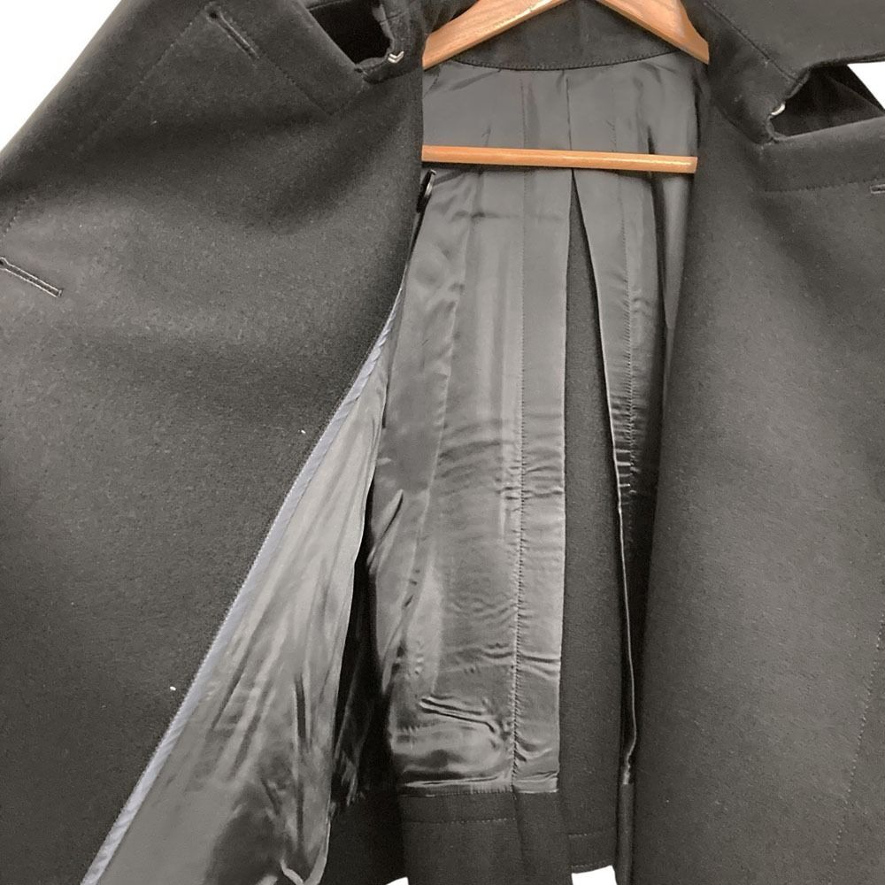 美品 sacai サカイ Pコート トレンチ ドッキング ハイブリット