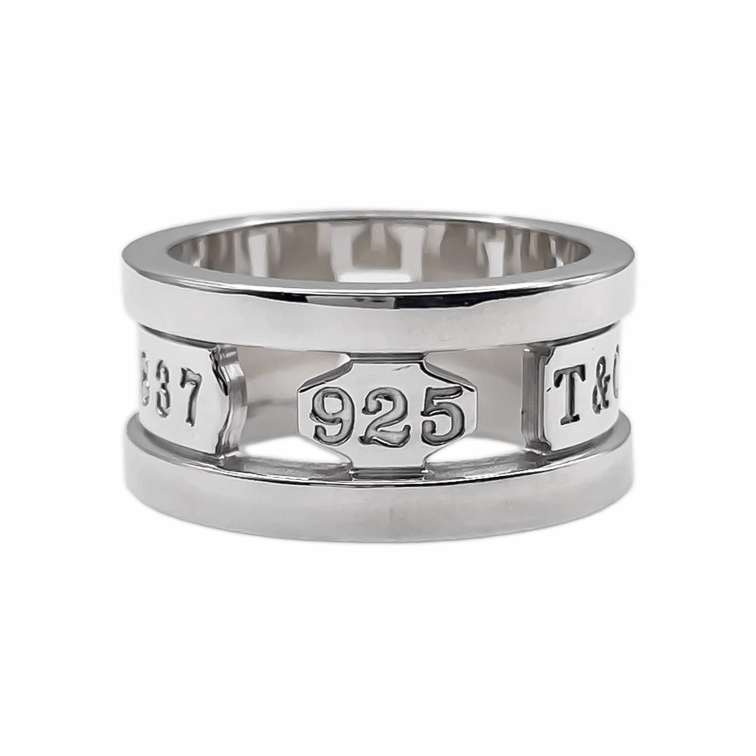 Tiffany&Co. ティファニー 10号 1837 エレメント リング 指輪 SV925