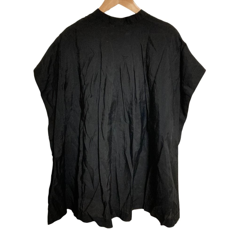 美品 23SS BEARDSLEY ビアズリー パールボタンフレンチシャツ F