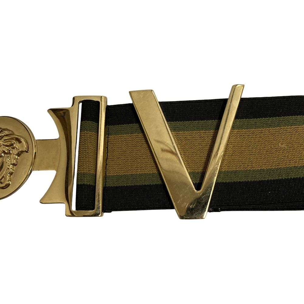 美品 VERSACE ヴェルサーチ メデューサ バックル ウエストマーク