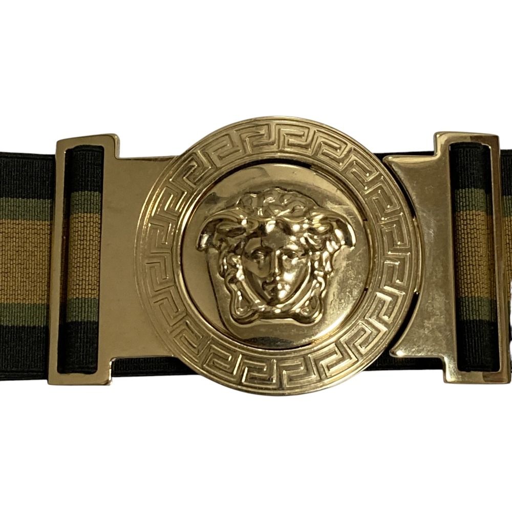 美品 VERSACE ヴェルサーチ メデューサ バックル ウエストマーク