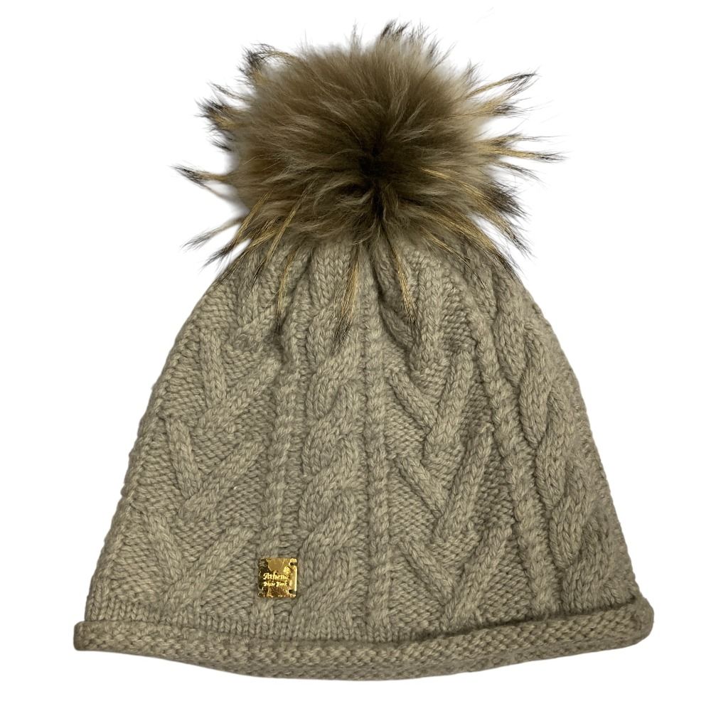 良品 Athena New York アシーナニューヨーク ボンボンニットキャップ 良品 Athena New York アシーナニューヨーク ボンボンニットキャップ