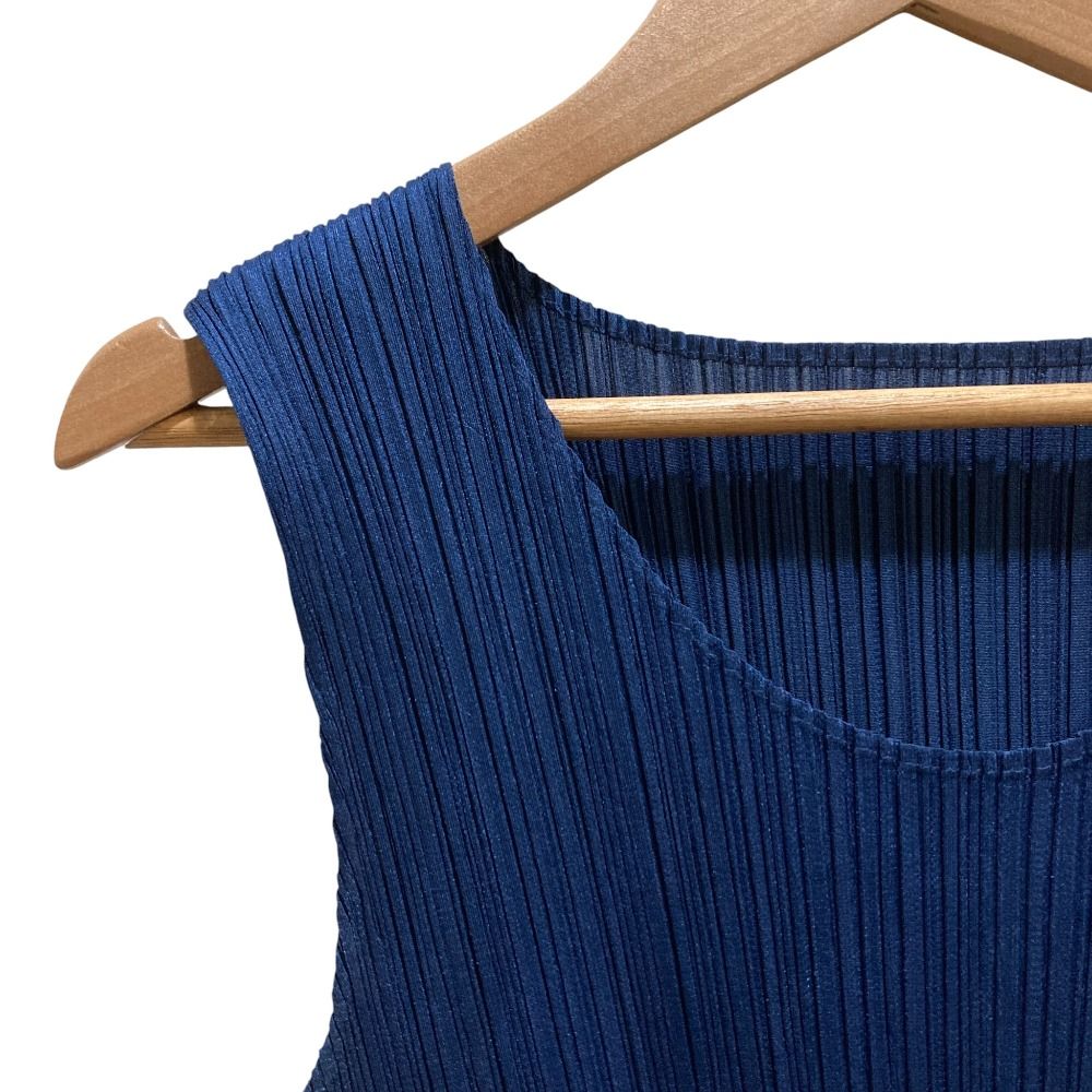 美品 PLEATS PLEASE プリーツプリーズ イッセイミヤケ ノースリーブ