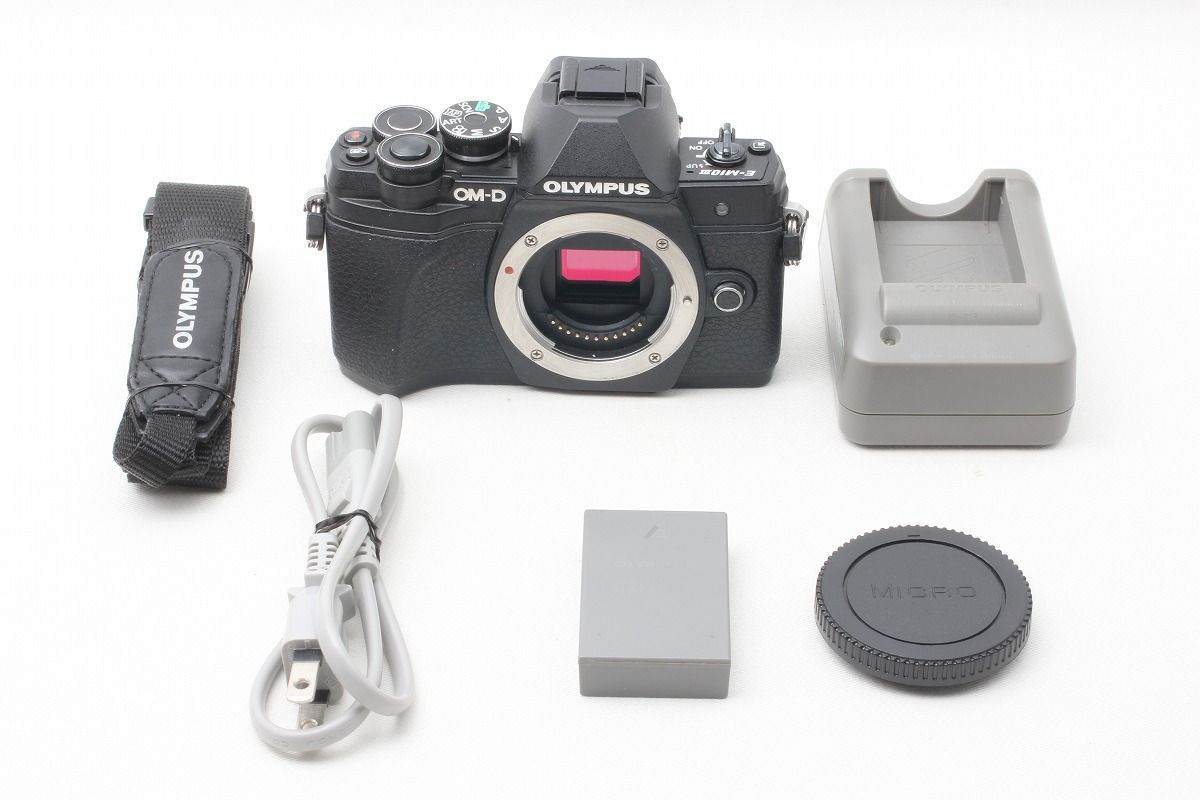 オリンパス OLYMPUS OM-D E-M10 Mark III ボディ ブラック ストラップ