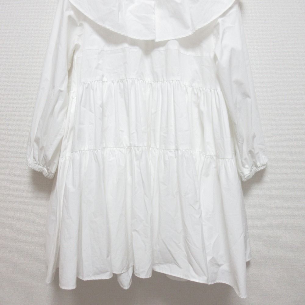 良品 yori ヨリ フリルカラー ティアード チュニック YR2124-111AW