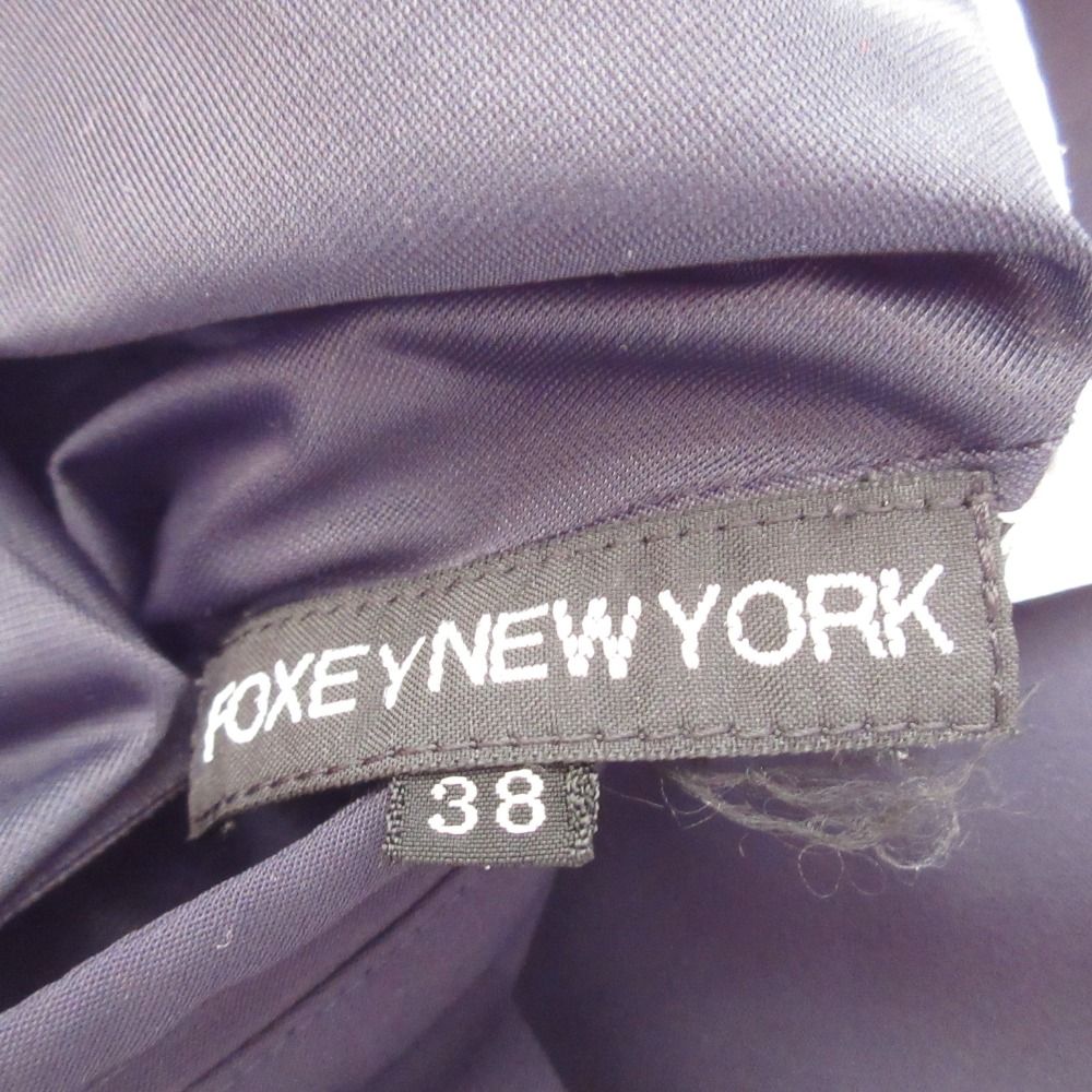 美品 FOXEY NEW YORK フォクシーニューヨーク ギャザースカート 22734