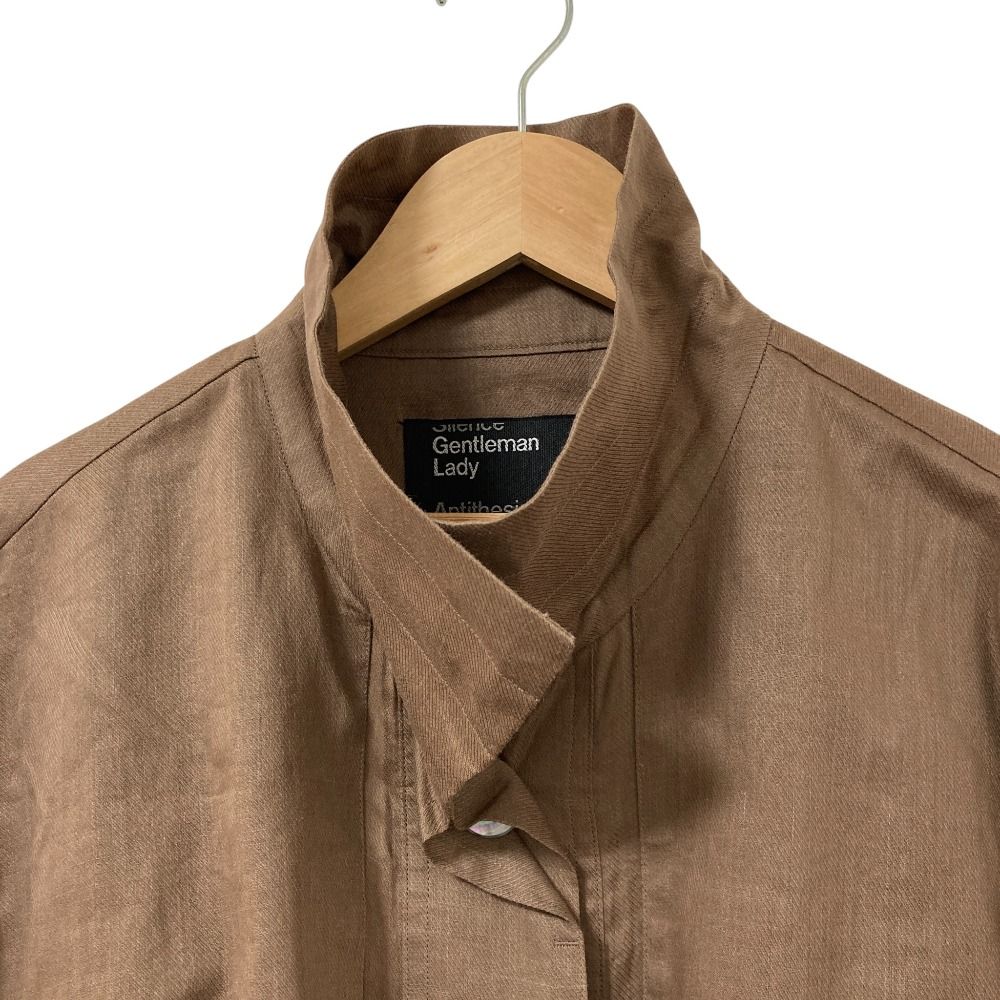美品 Chaos カオス GLフロマージュリネンブルゾン シャツジャケット