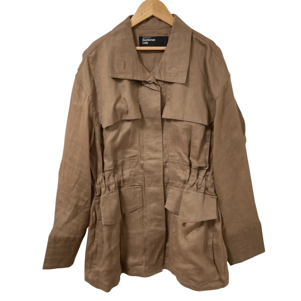 美品 Chaos カオス GLフロマージュリネンブルゾン シャツジャケット