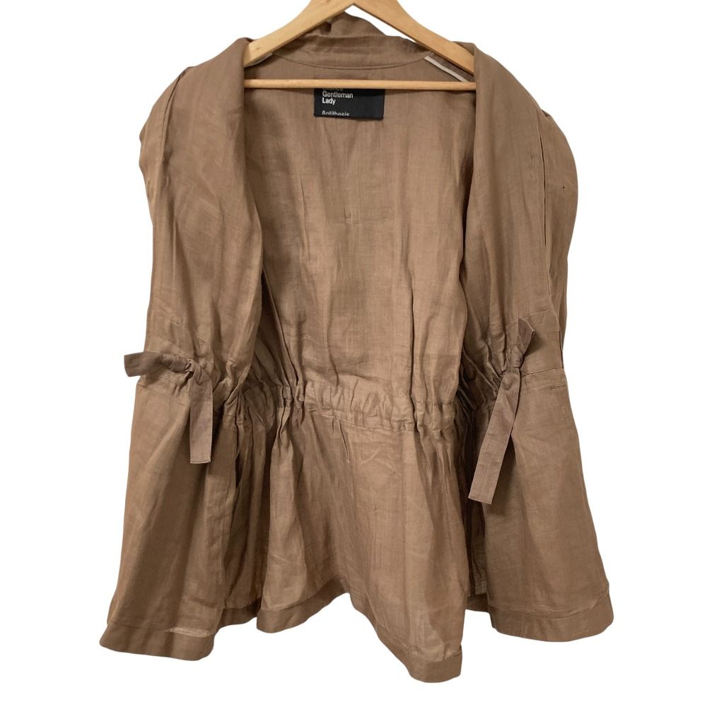 美品 Chaos カオス GLフロマージュリネンブルゾン シャツジャケット