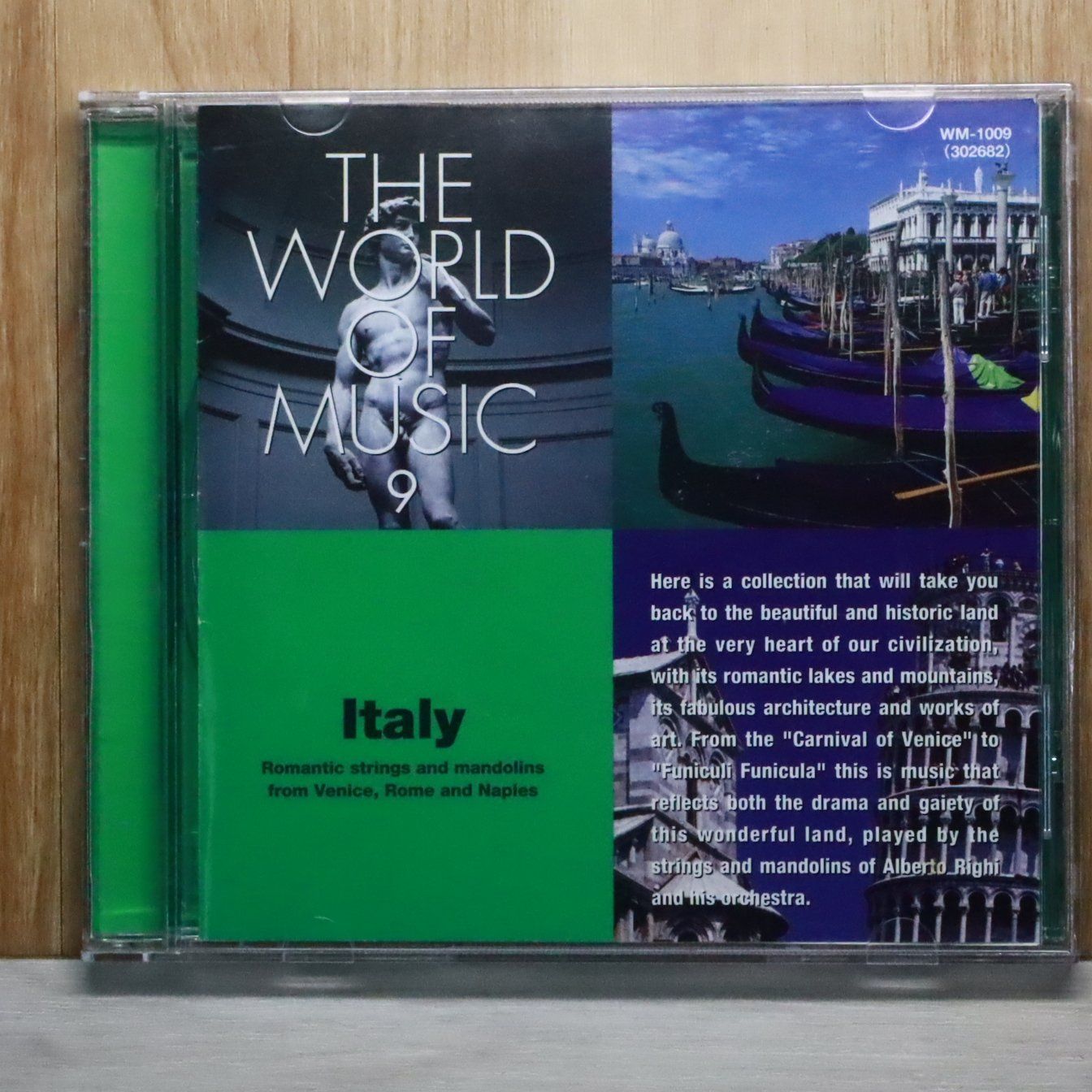 中古CD☆クラシックCD/□ THE WORLD OF MUSIC 9 Italy 【WM1009/++++++