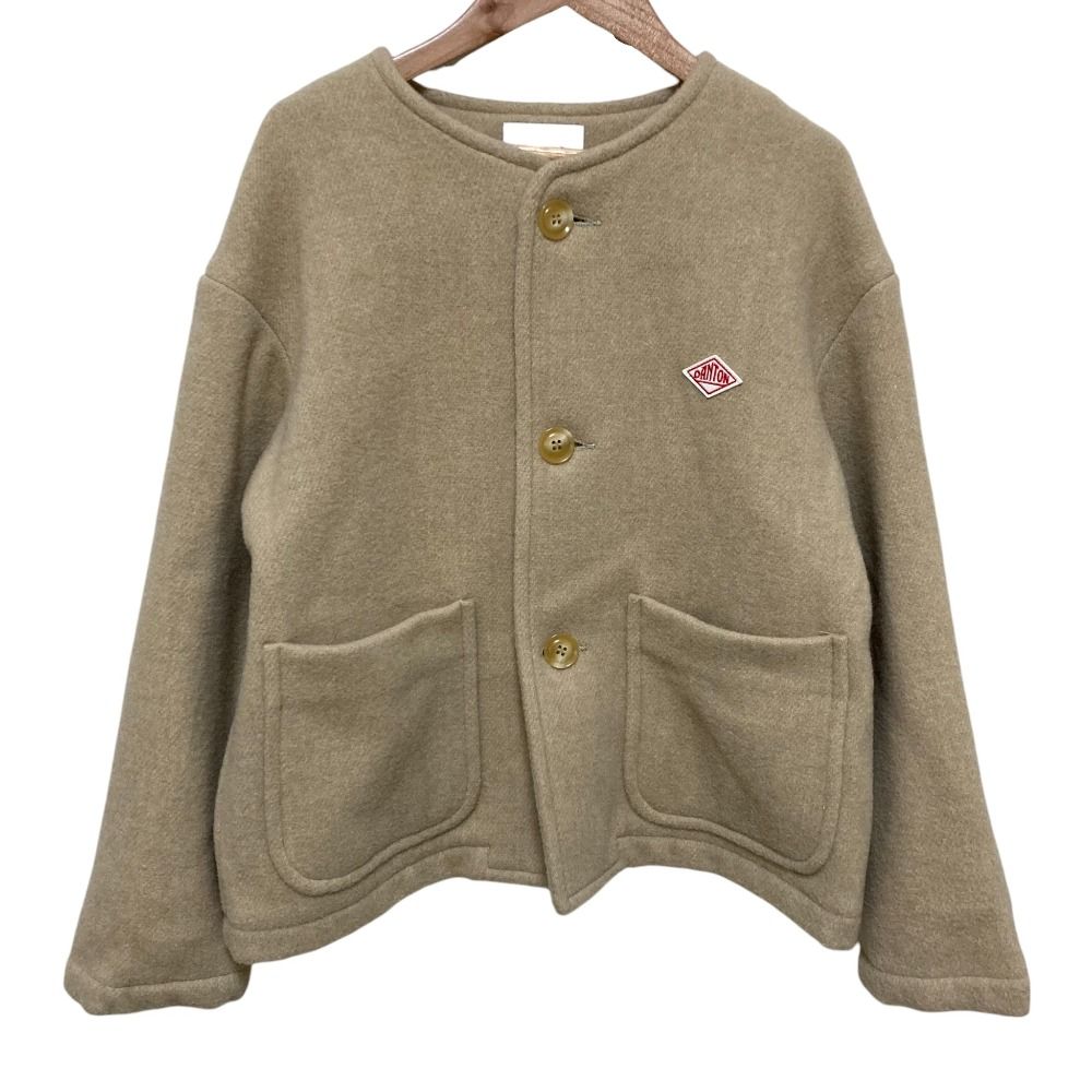 美品 DANTON ダントン ライトパイル ウールモッサ カラーレス