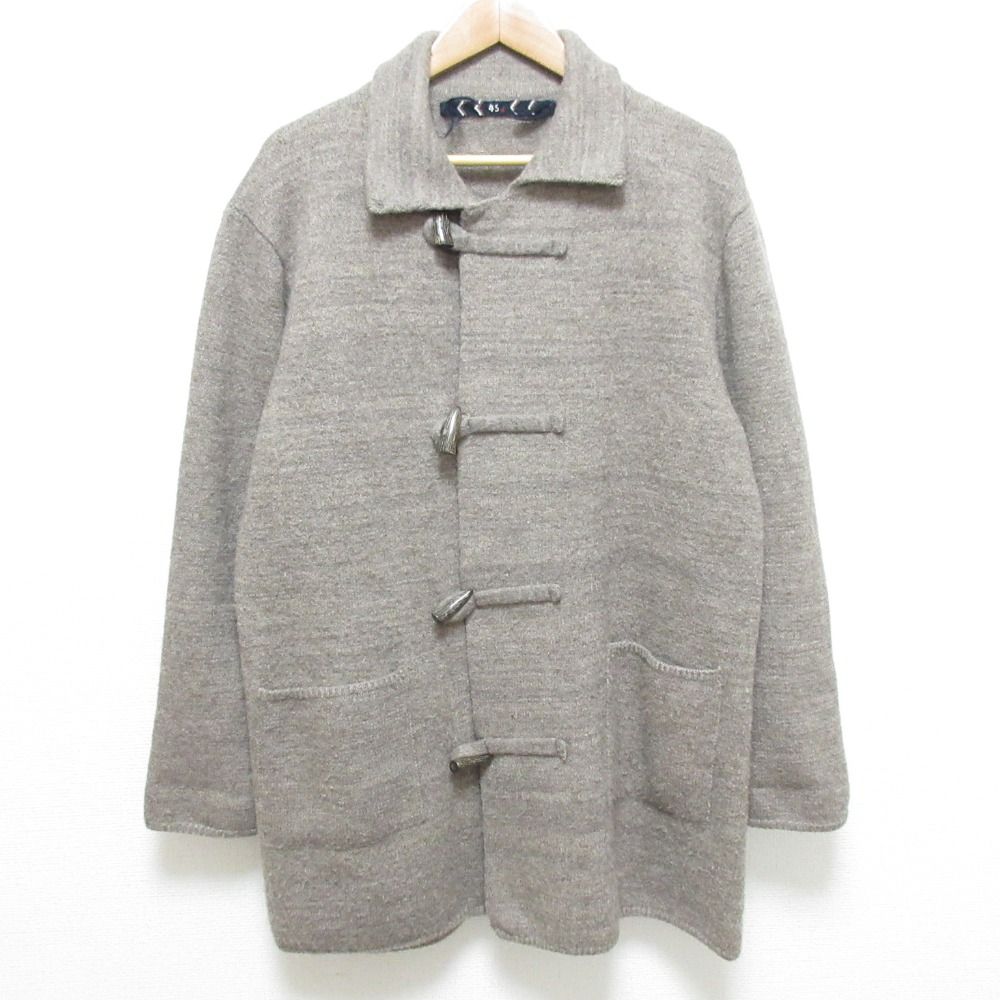美品 45R フォーティファイブアール フロート縮絨ハーフコート