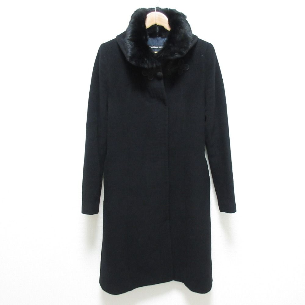 良品 VIVIENNE TAM ヴィヴィアンタム 襟ファー スタンドカラー