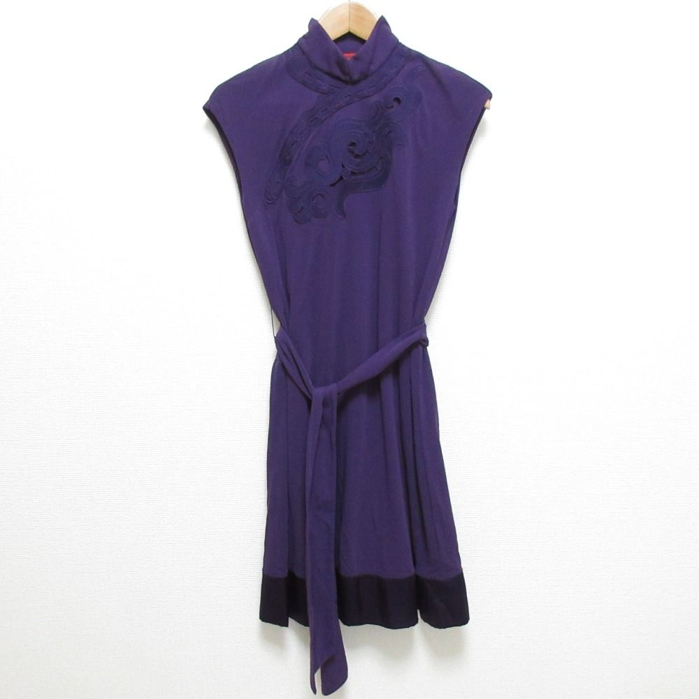 美品 VIVIENNE TAM ヴィヴィアンタム パワーネット チャイナドレス