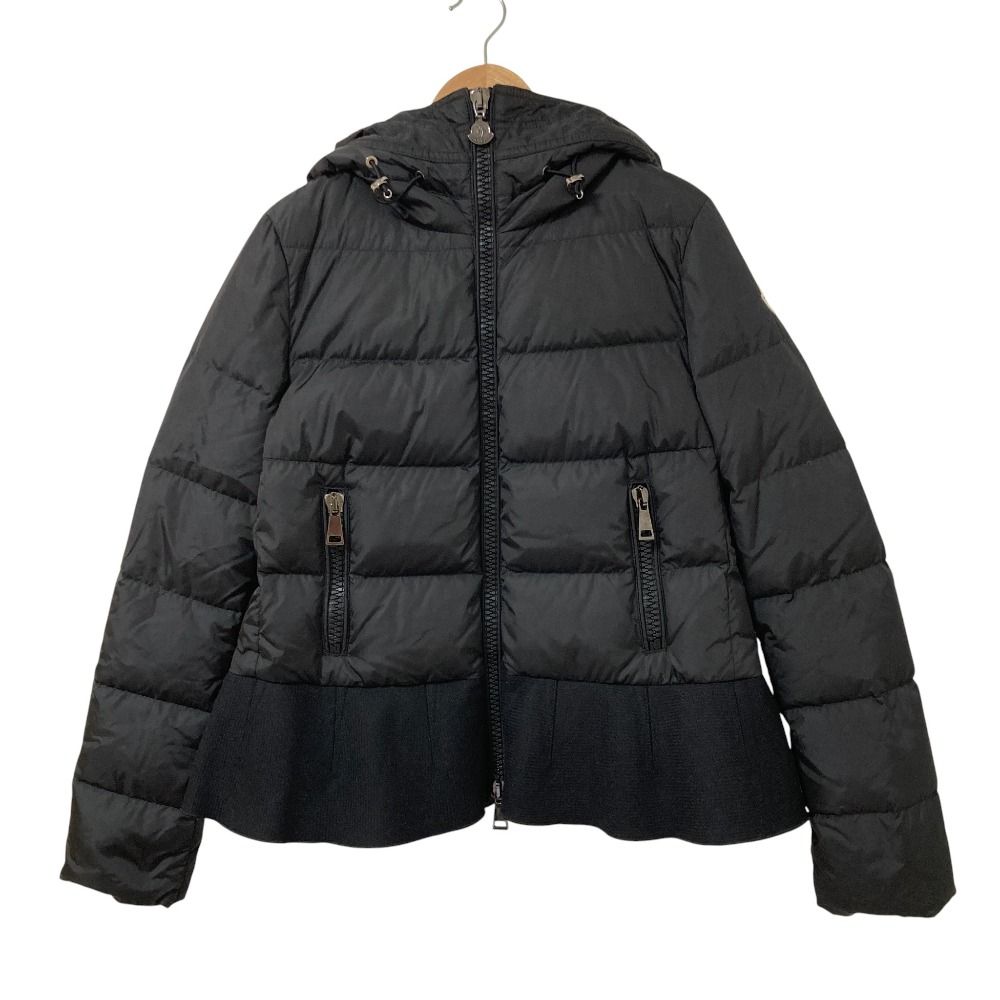 良品 MONCLER モンクレール NESEA フリル フーデッド ダウン 良品 MONCLER モンクレール NESEA フリル フーデッド ダウン