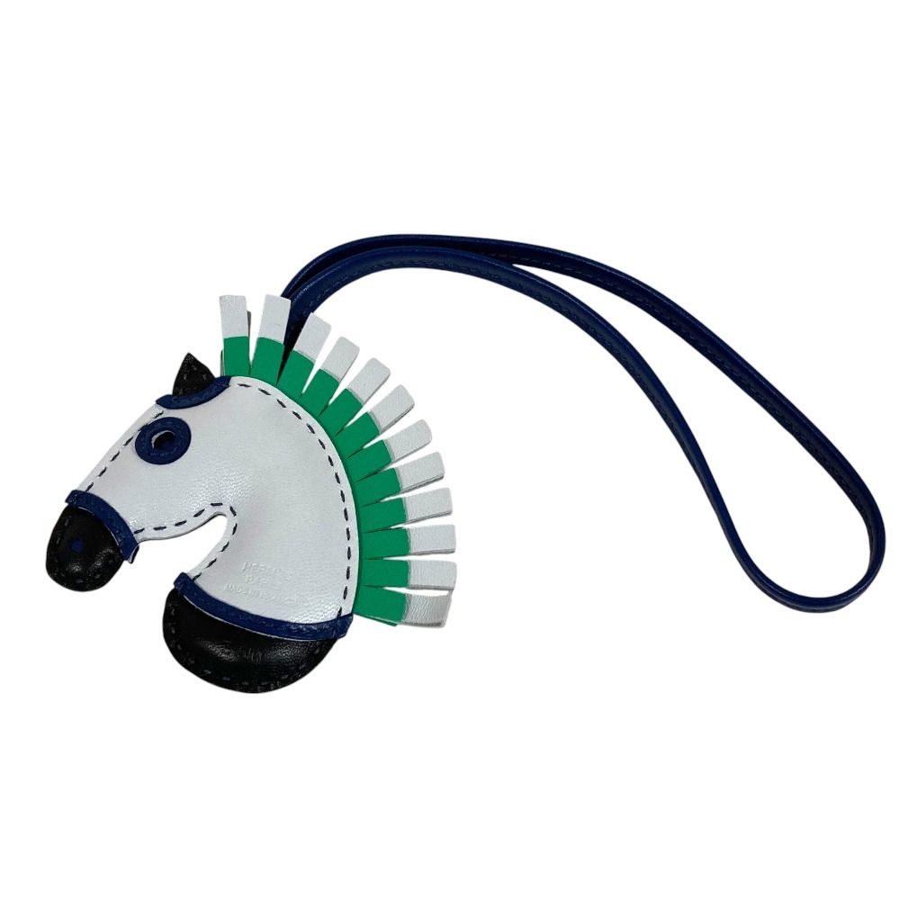 未使用 HERMES エルメス ジージーカマイユ チャーム ロデオ ライト