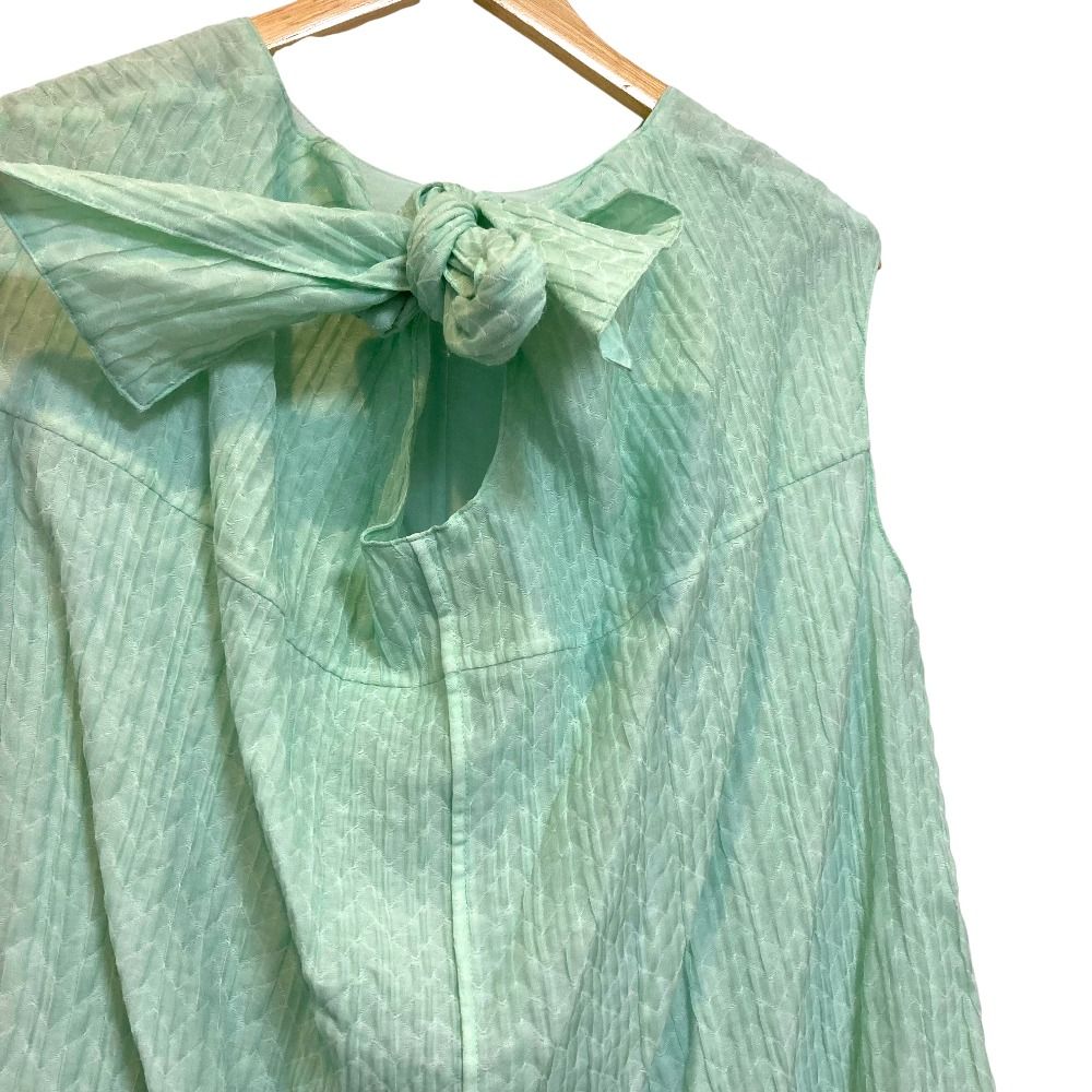 未使用 BLAMINK ブラミンク コットンナイロンシルク バックリボン