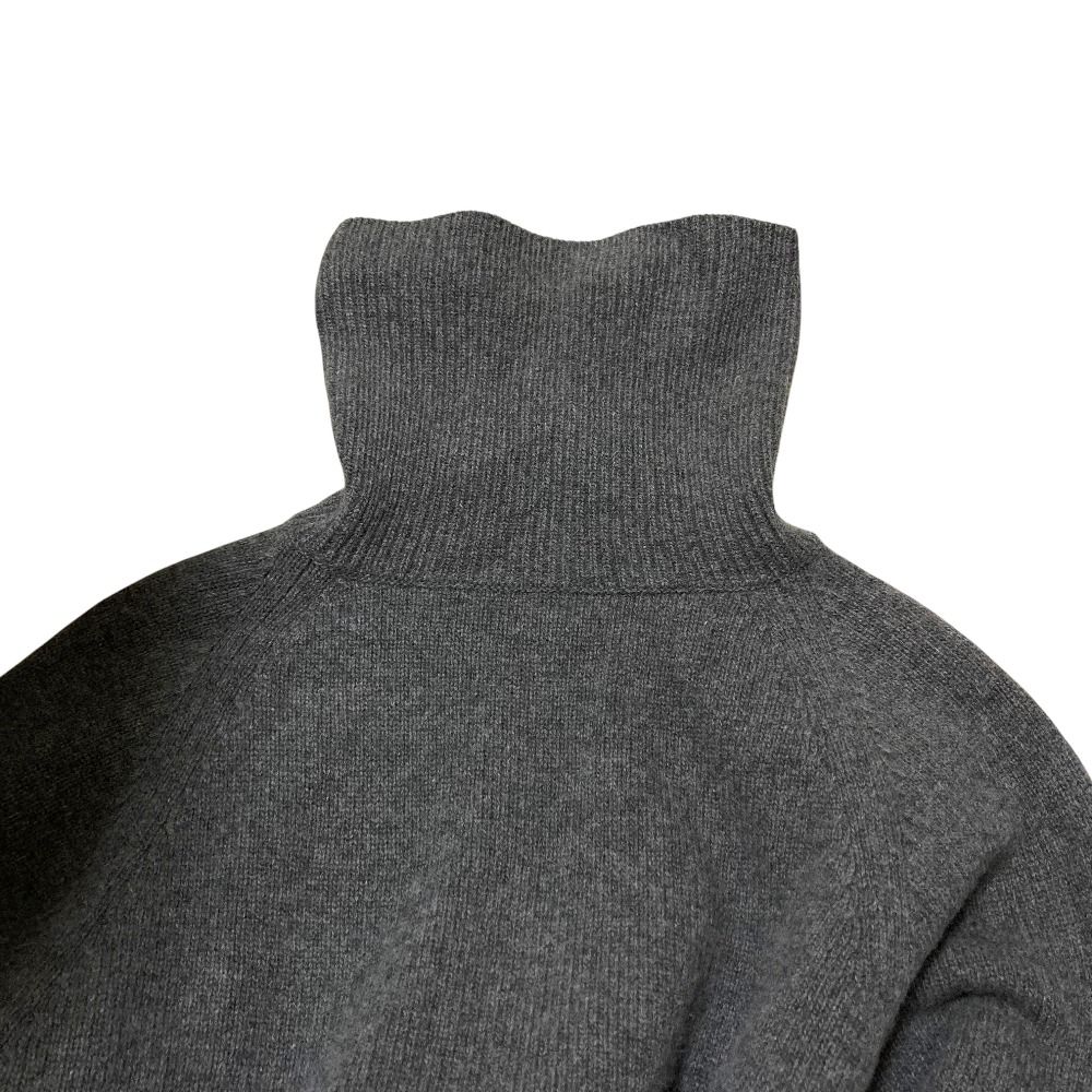 美品 Theory セオリー エアリーウール カシミヤ タートルネックプル