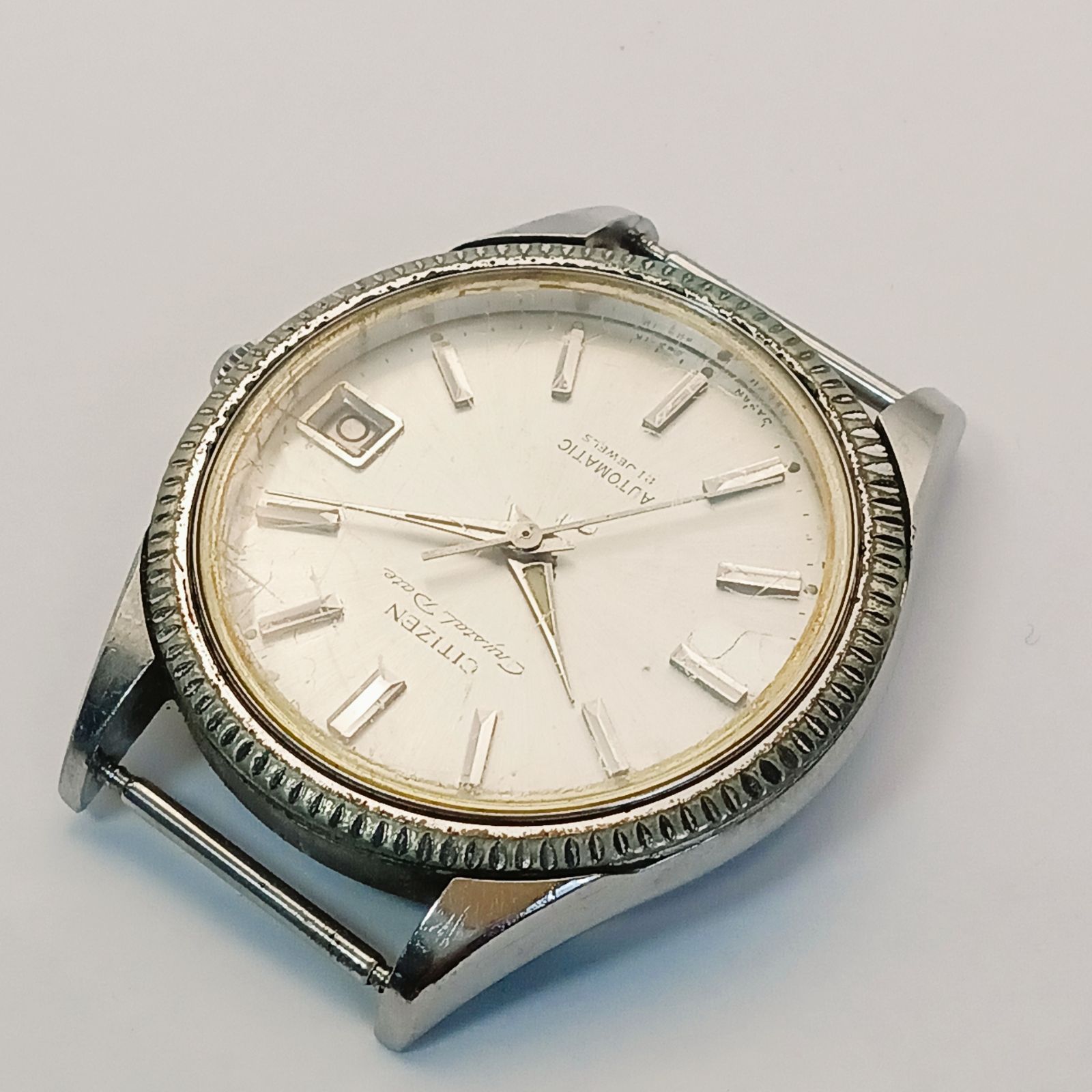 稼働 良品】0130-3 CITIZEN Crystal Date シチズン クリスタルデイト 