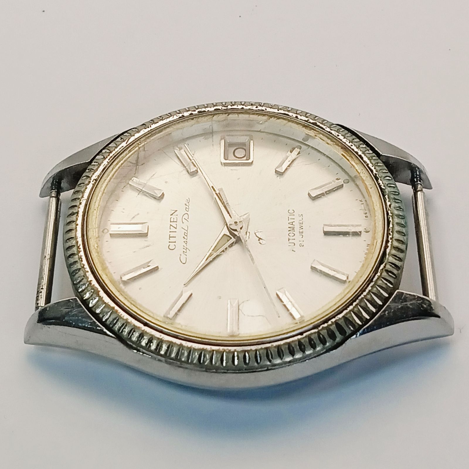 稼働 良品】0130-3 CITIZEN Crystal Date シチズン クリスタルデイト 