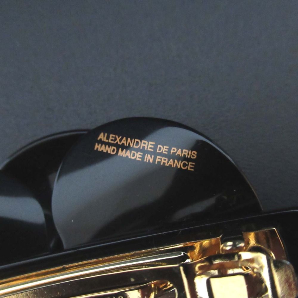美品 ALEXANDRE DE PARIS アレクサンドルドゥパリ フラワーモチーフ