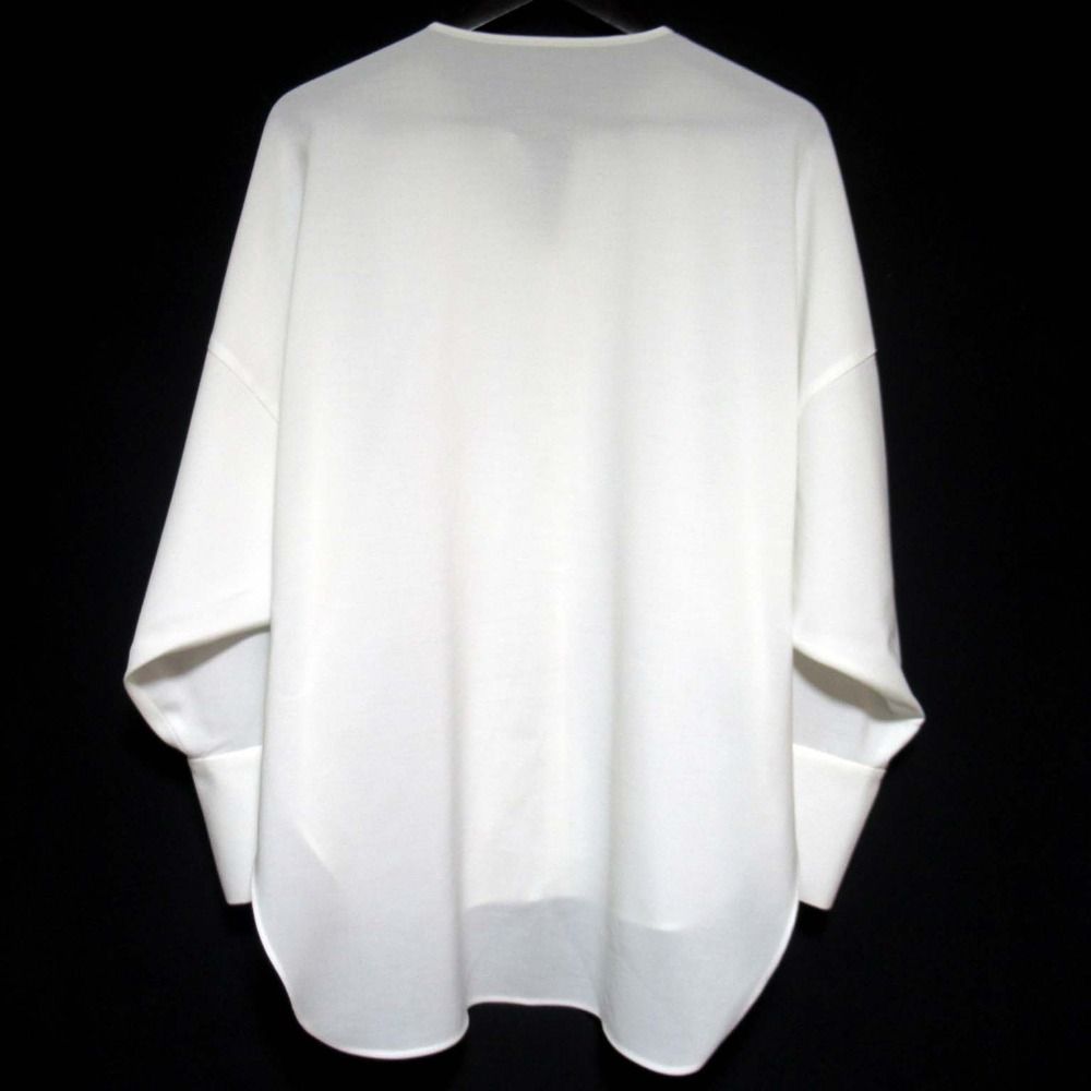 美品 ADORE アドーア スキッパー プルオーバー ライトジョーゼット