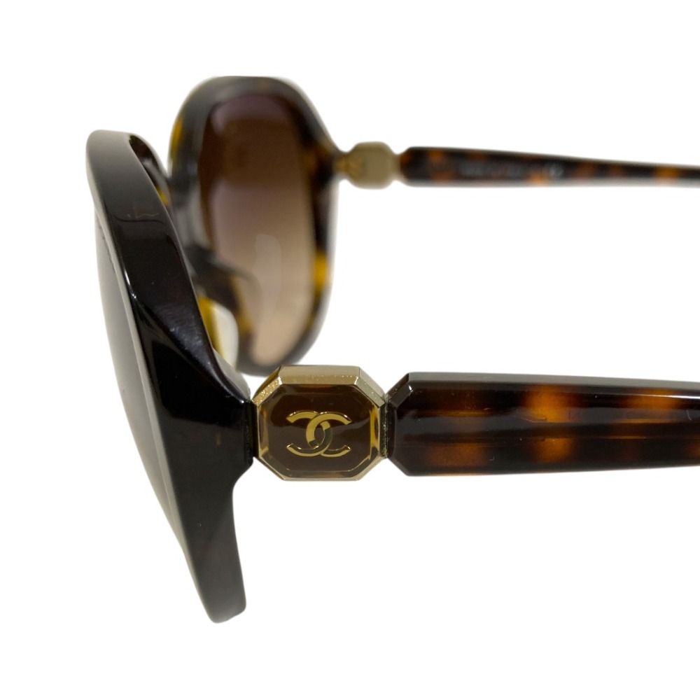 美品 CHANEL シャネル ココマーク サングラス グラデーション 5285-A