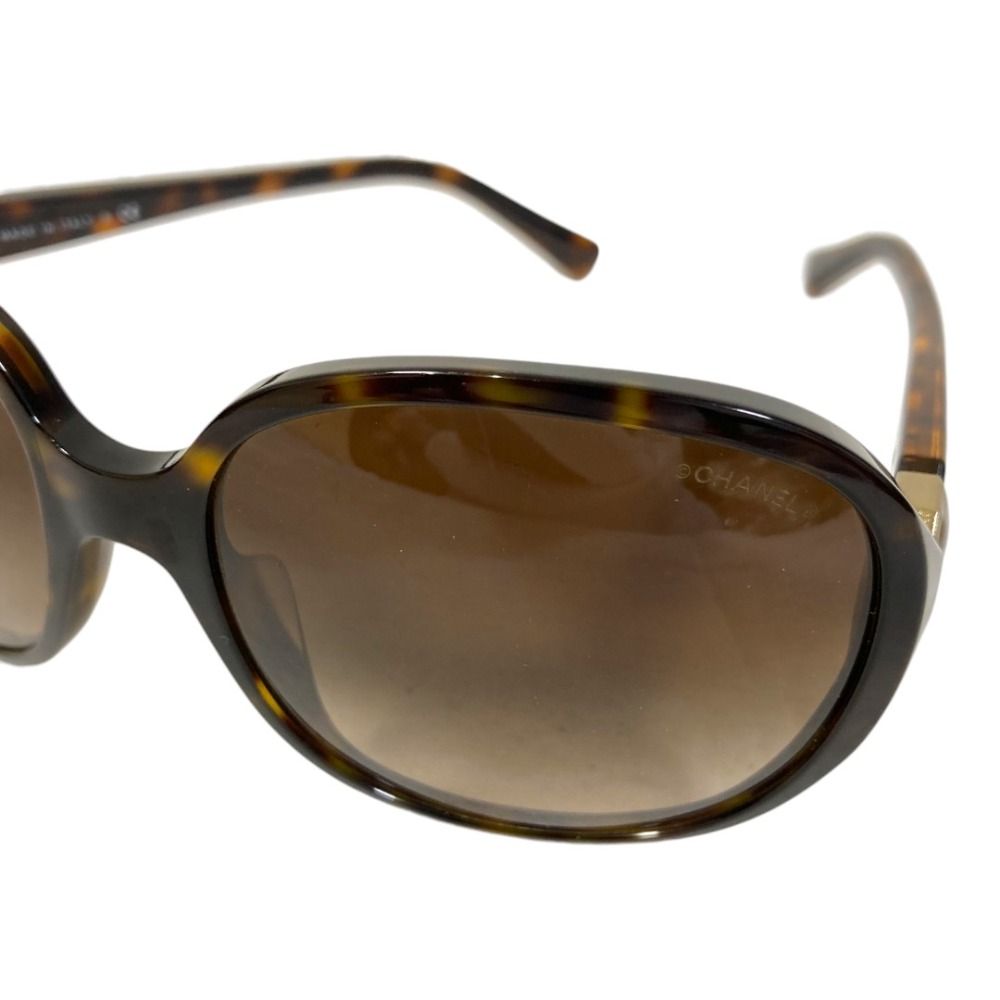 美品 CHANEL シャネル ココマーク サングラス グラデーション 5285-A