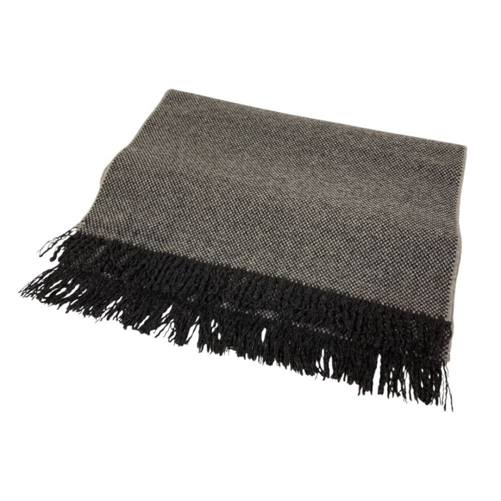 美品 HERMES エルメス マルジェラ期 カシミヤ100％ フリンジマフラー