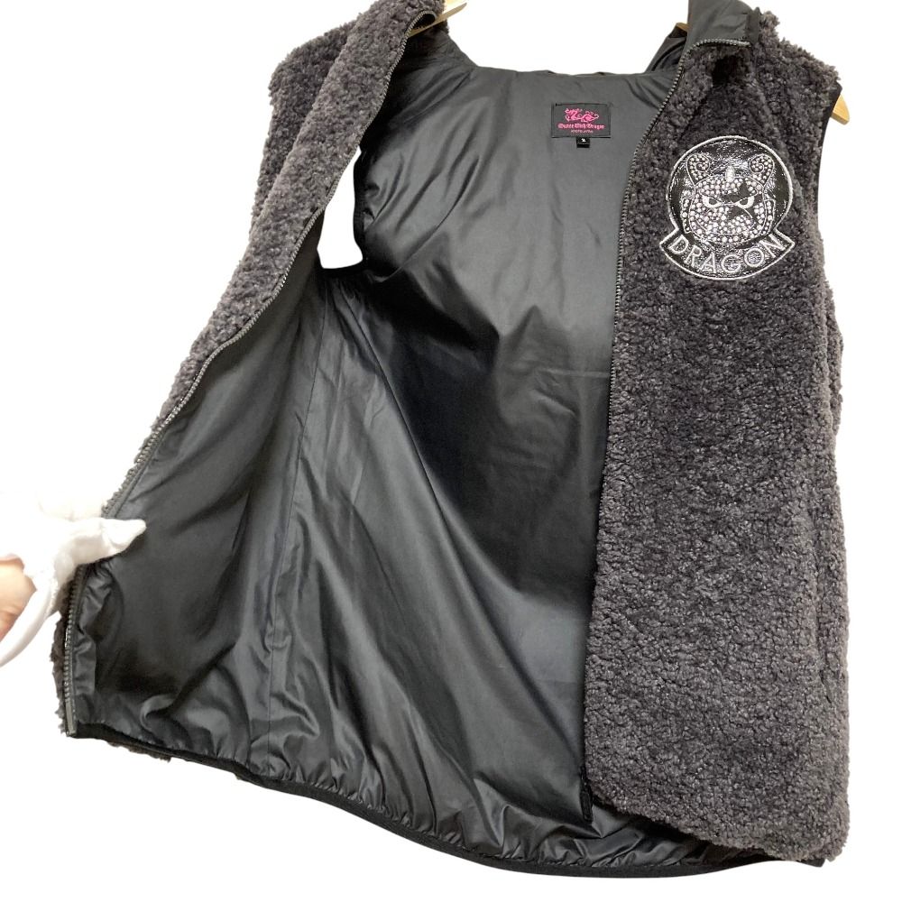 美品 DANCE WITH DRAGON ダンスウィズドラゴン ボア フリース
