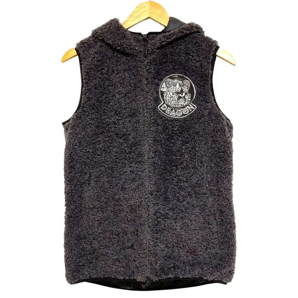 美品 DANCE WITH DRAGON ダンスウィズドラゴン ボア フリース