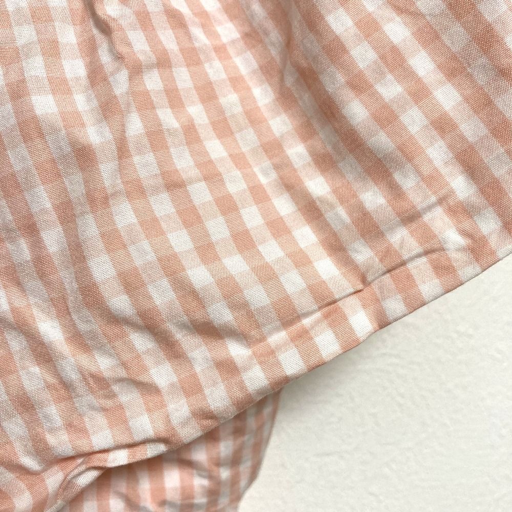 美品 yori ヨリ ギンガムチェック ブラウス YR2221-062SM サイズ38