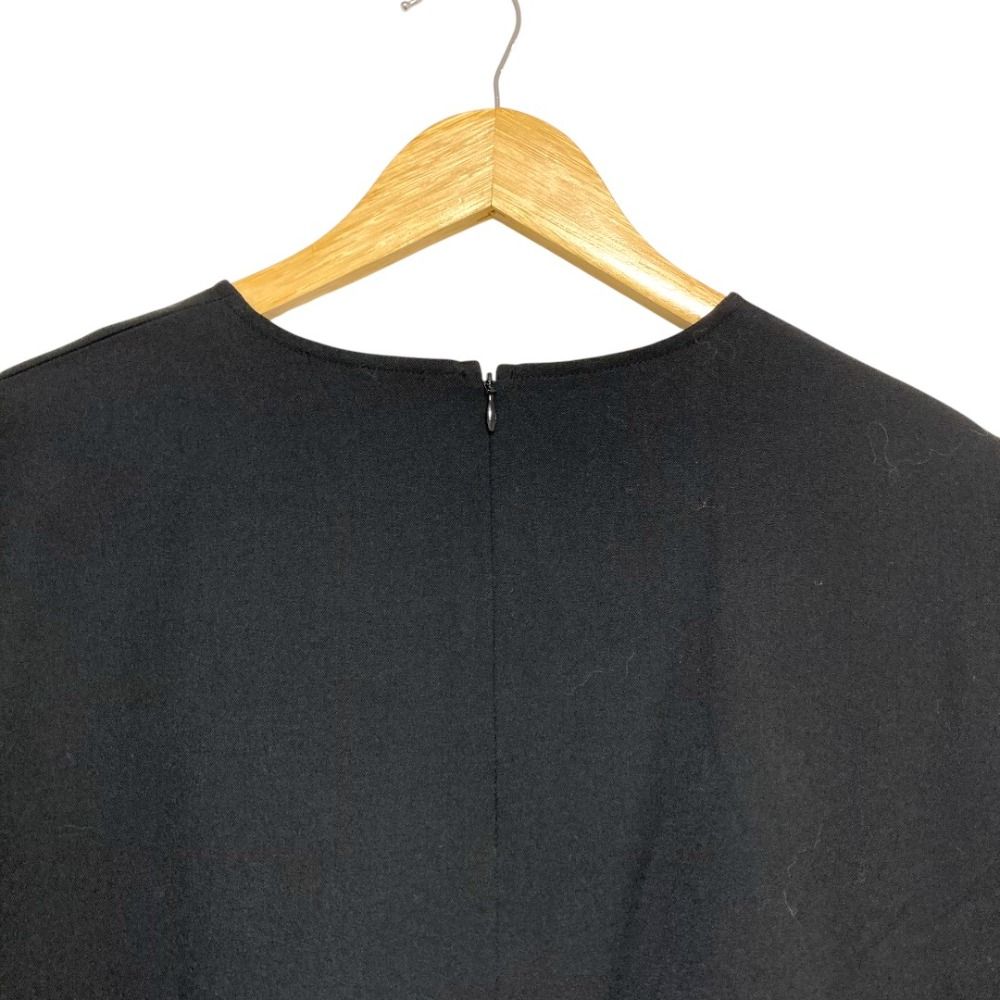 美品 yori ヨリ ウォームティアードブラウス ウォッシャブル プル