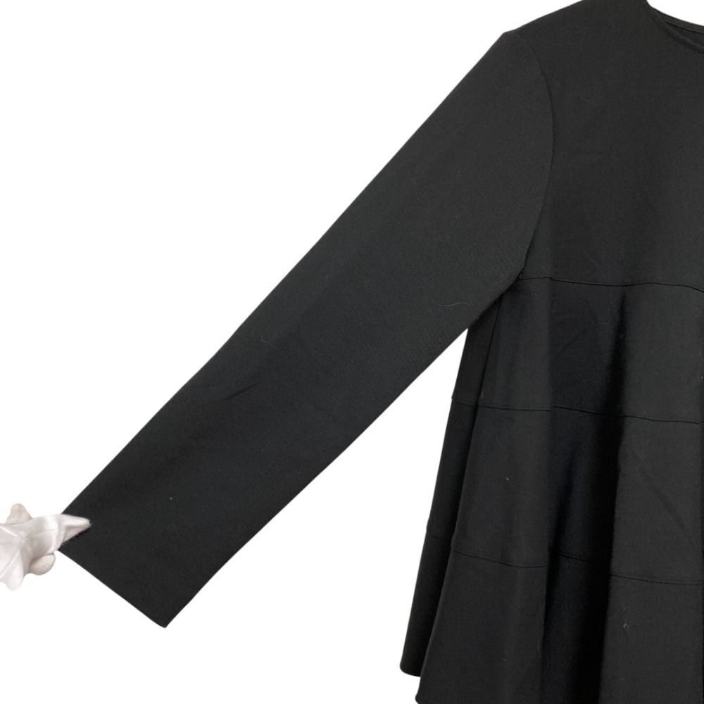 美品 yori ヨリ ウォームティアードブラウス ウォッシャブル プル