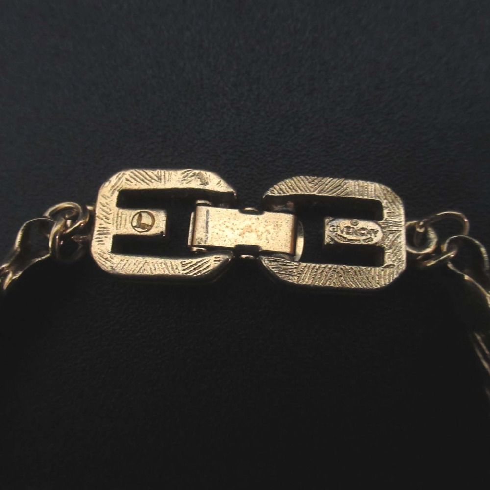 美品 GIVENCHY ジバンシー ヴィンテージ チェーンブレスレット GP