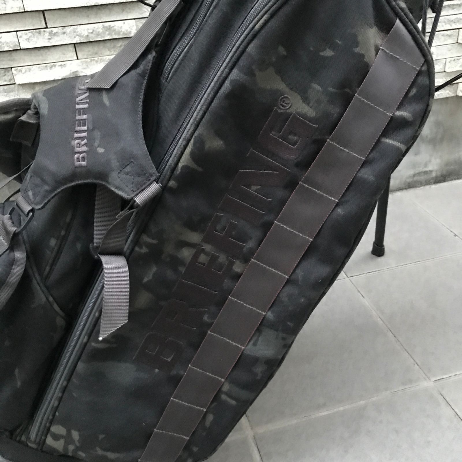BRIEFING ブリーフィング キャディバッグ カモフラ柄