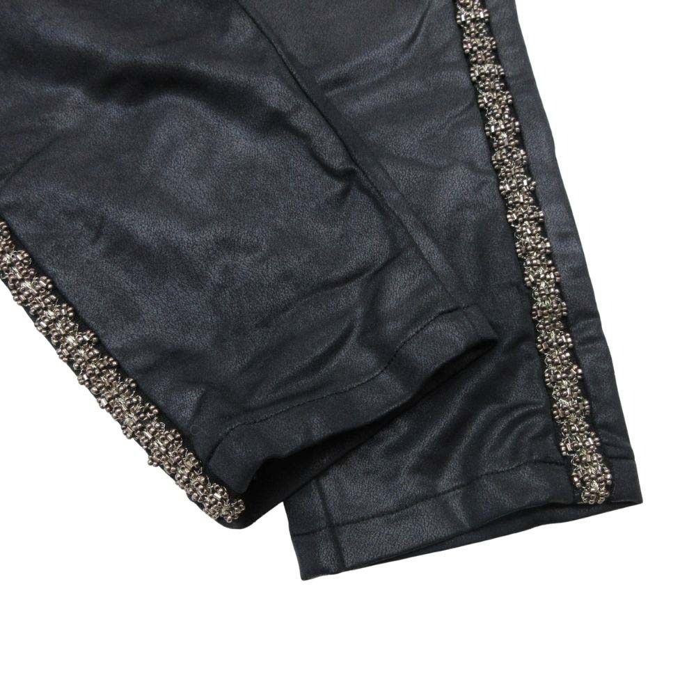 美品 bajra バジュラ サイドライン ビーズ コーティング レギンス