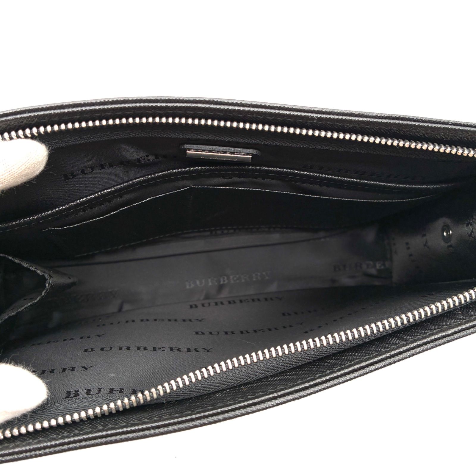 極美品・廃盤 BURBERRY バーバリー クラッチバッグ セカンドバッグ