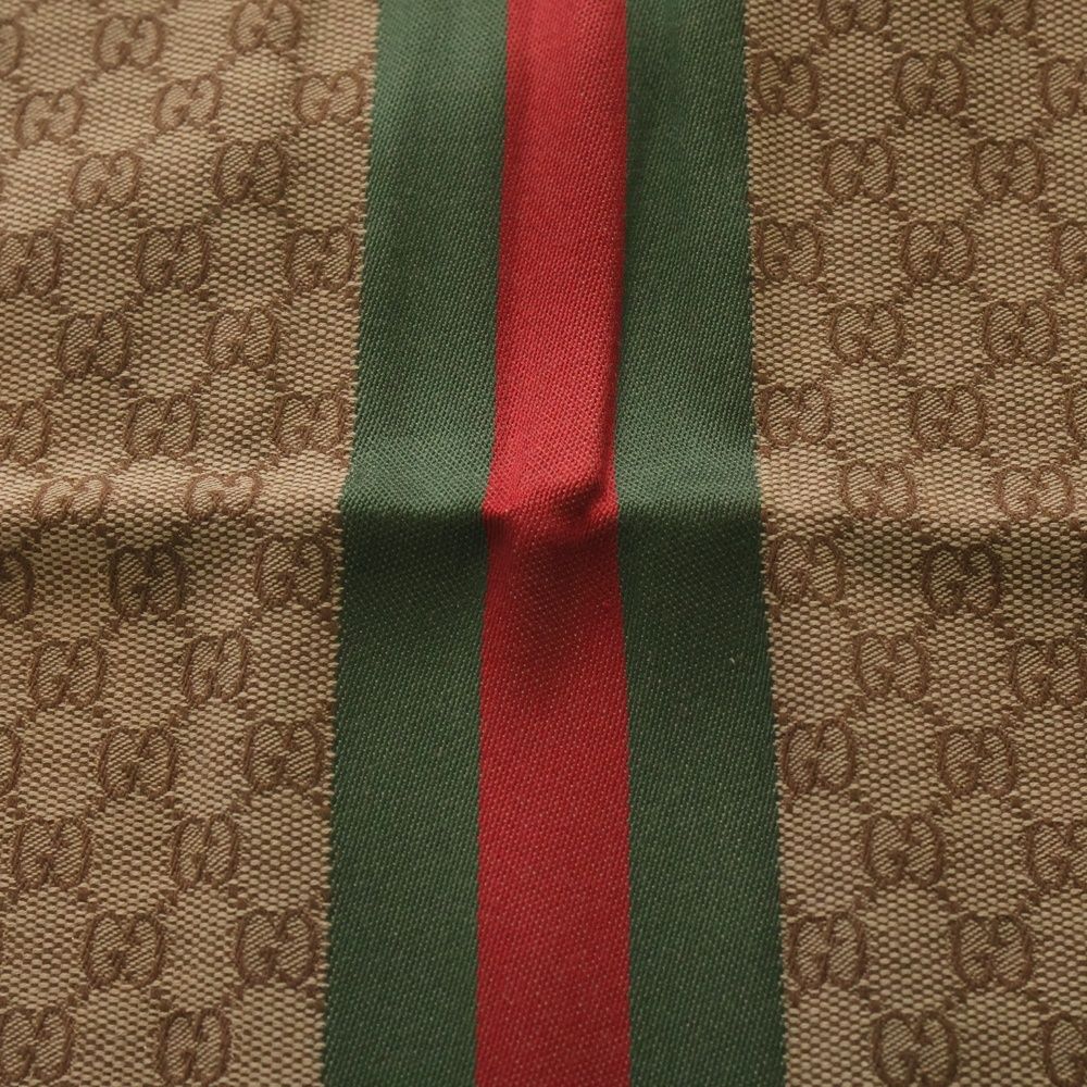 GUCCI (グッチ) GG柄 シェリーライン シルク混 ウールストール