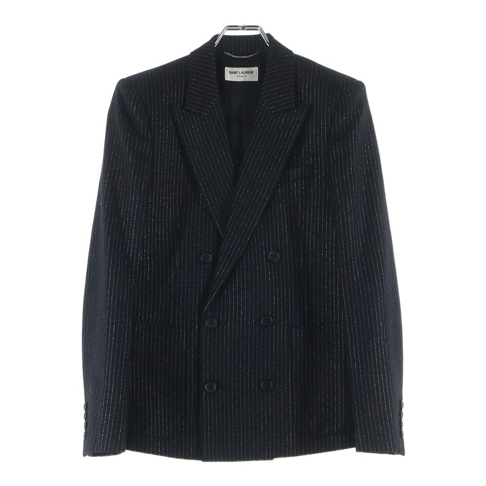 SAINT LAURENT PARIS (サンローランパリ) 19AW ダブルブレストラメ