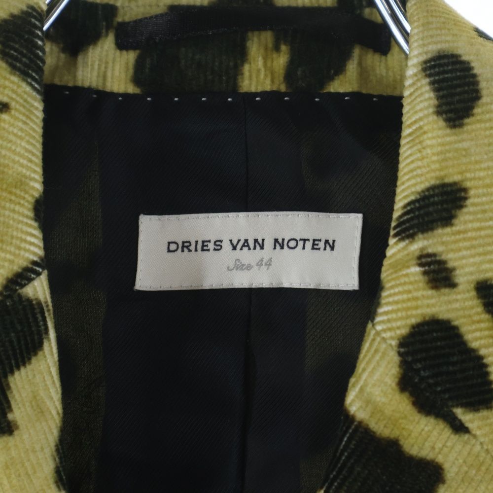 DRIES VAN NOTEN (ドリスヴァンノッテン) 20AW Leopard Tailored