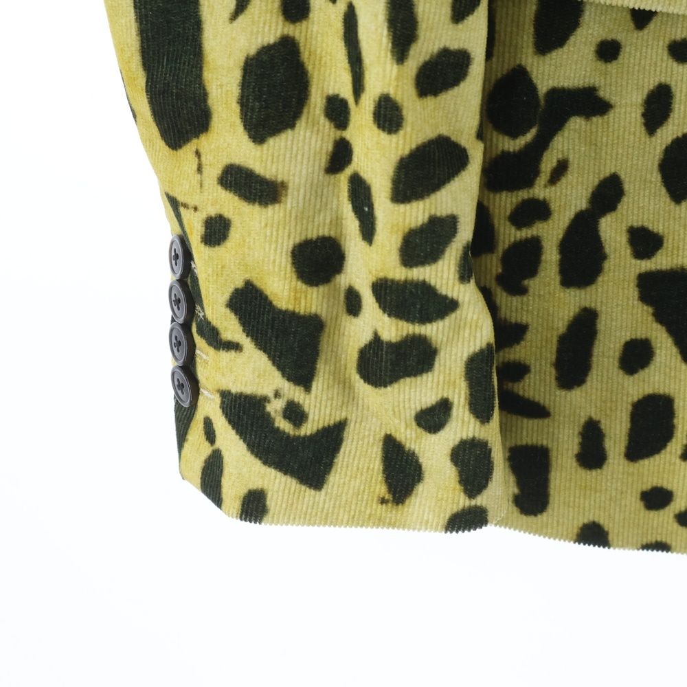 【美品】DRIES VAN NOTEN レオパード　リバーシブルジャケット DRIES VAN NOTEN (ドリスヴァンノッテン) 20AW Leopard Tailored
