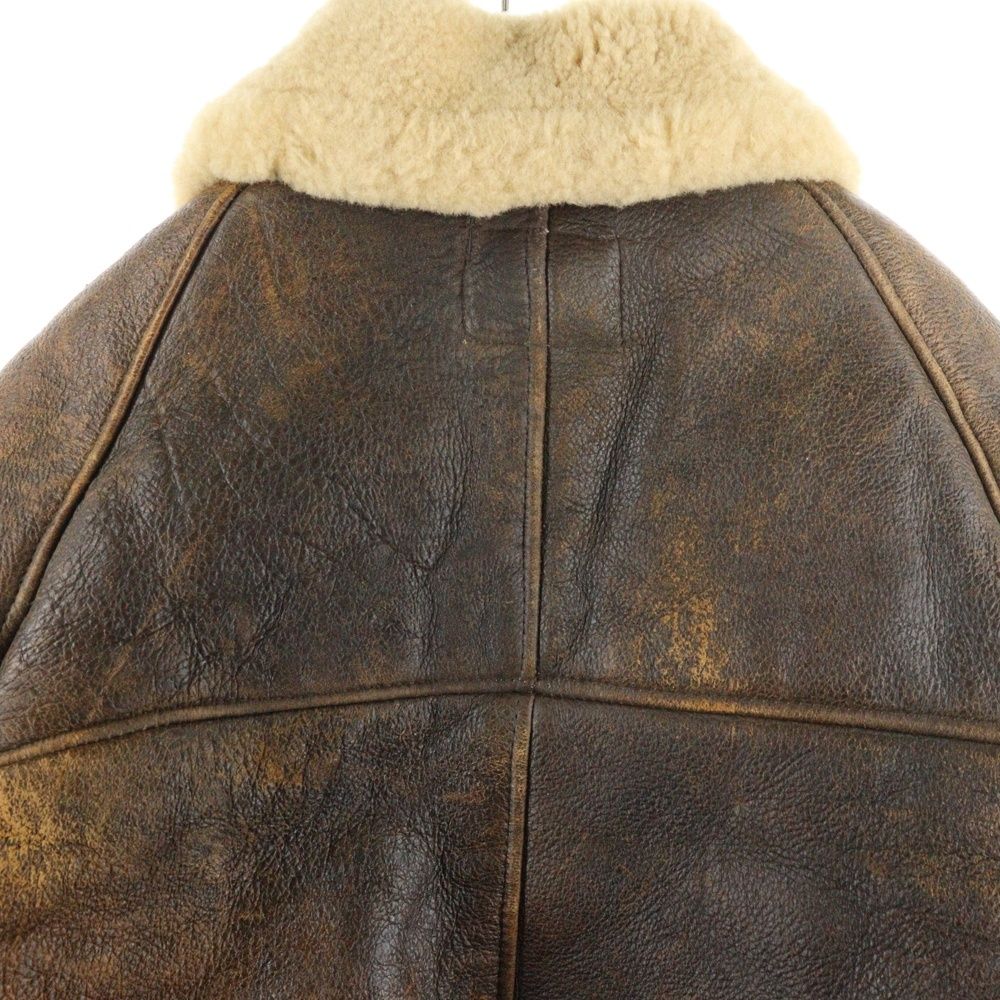 SCHOTT (ショット) TYPE B-6 ムートン フライトジャケット ブラウン 82