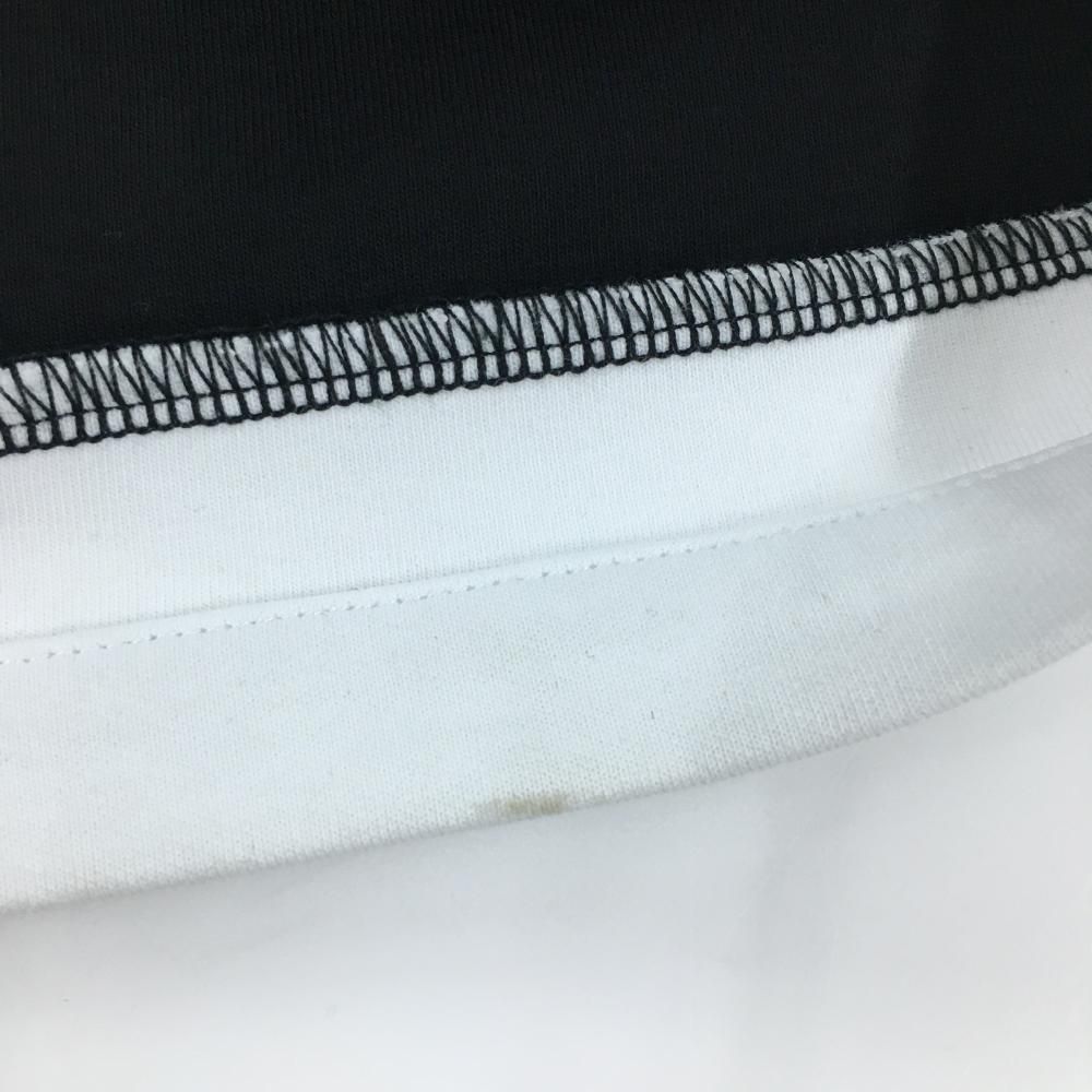 エフアールツー プリーツスカート 黒×白 ストレッチ 内側インナー