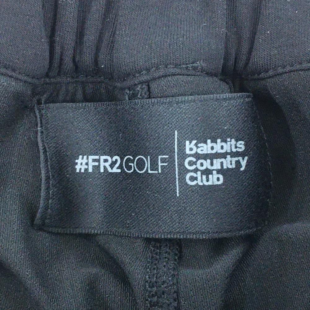 エフアールツー プリーツスカート 黒×白 ストレッチ 内側インナー