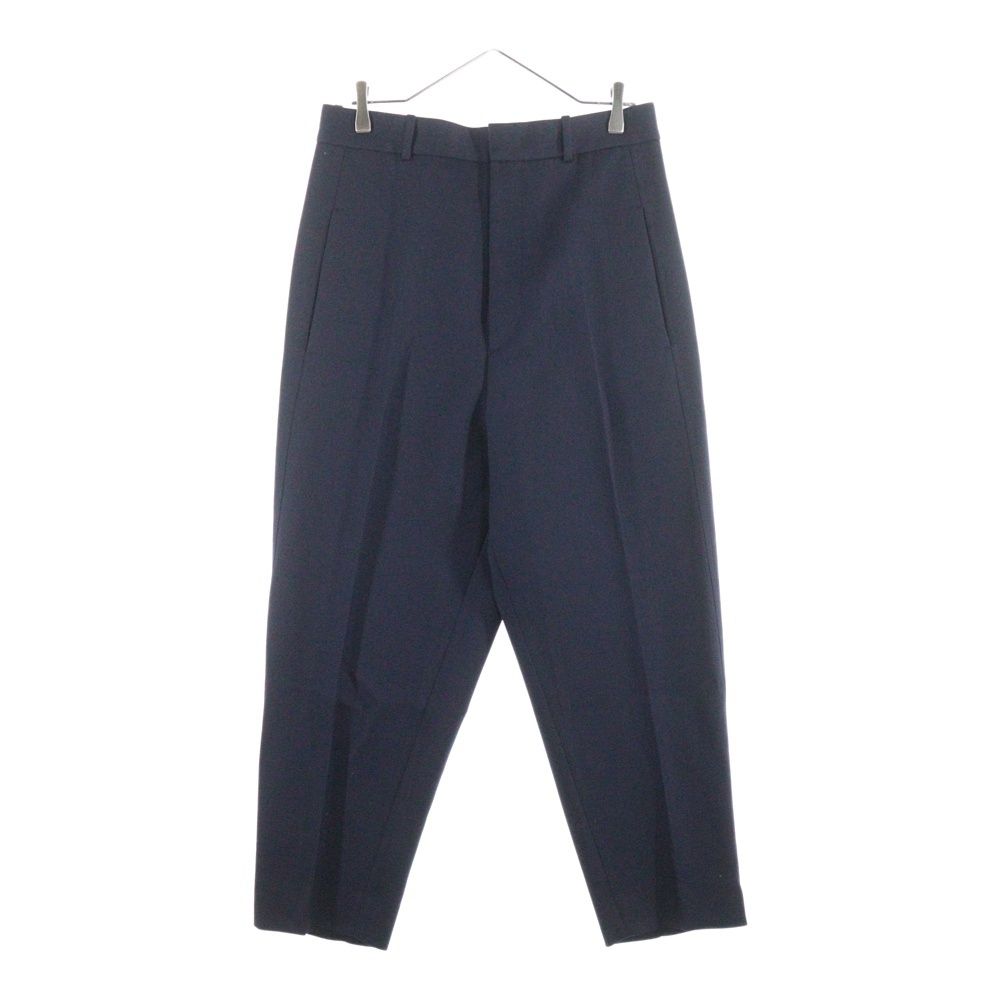【未使用】JIL SANDER(ジルサンダー)ウール スラックス 44 ネイビー JIL SANDER (ジルサンダー) Wool Gabardine Trousers ウールギャバジン
