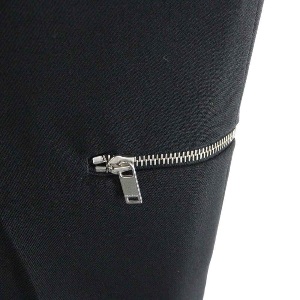 JIL SANDER (ジルサンダー) 21AW Wool Gabardine Trousers ウール