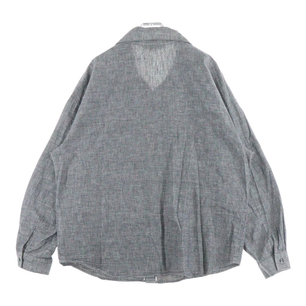 TENDERLOIN (テンダーロイン) ハイネック シャンブレーシャツ 長袖