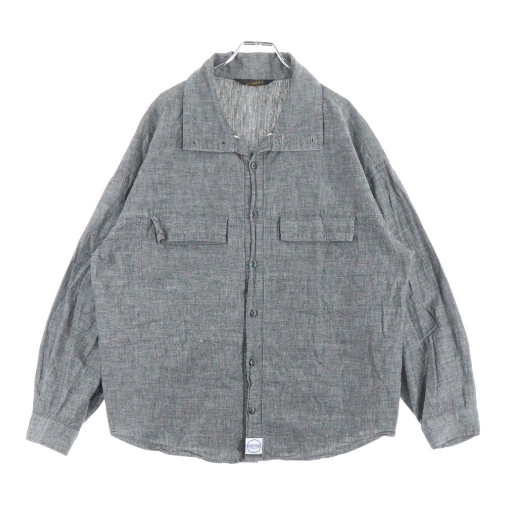 TENDERLOIN (テンダーロイン) ハイネック シャンブレーシャツ 長袖