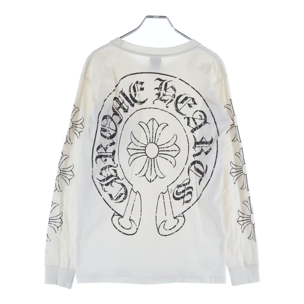 CHROME HEARTS (クロムハーツ) OLD Horseshoe L/S Tee オールド ホース